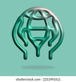 Icon about energetic transition. Sustainable development. Net zero. Contain such icons as less CO2 emissions, green energy, climate action to save Earth. Editable vector stroke. 