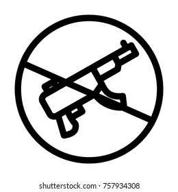 icon about forbidden armed