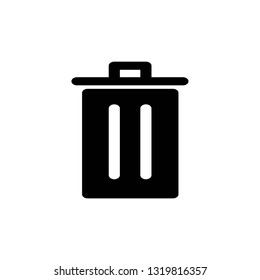 an icon about garbage glyph