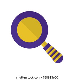 icon about the magnifying glass