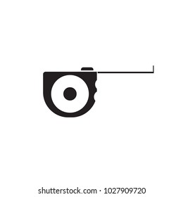 an icon about the tape measure