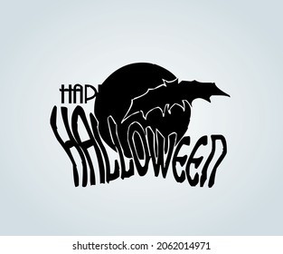 icon and abstract decoration representative of halloween day for illustration