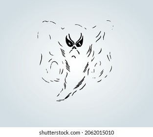 icono y decoración abstracta representativa del día de halloween para ilustración