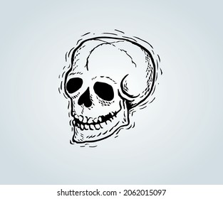 icono y decoración abstracta representativa del día de halloween para ilustración