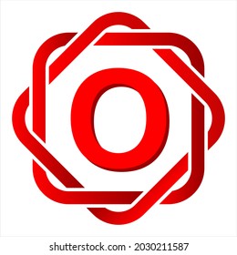 Symbol abstrakte Kombination aus Monoline und Stack auf, einfache, schöne und coole Vektorgrafik-Ressource