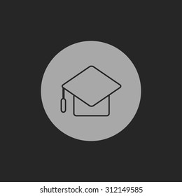icon of academic hat