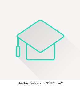 icon of academic hat