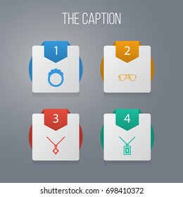 Icon Accessories Set Of Chaplet, Eye-Wear, Round And Other Vector Objects. Also Includes Sunglasses, Crystal, Coulomb Elements.