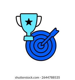 Icon a accomplishment, isolated against a clean background.