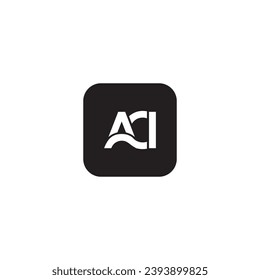 Icon aci modern, einfach, abstrakt