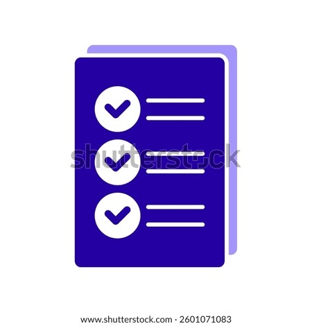 Icon a acknowledge, isolated against a clean background.