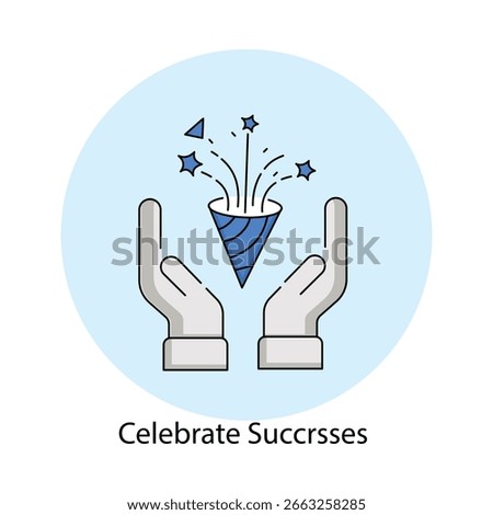 Icon for acknowledging and celebrating achievements.