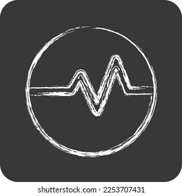 Icon Activity. related to Volunteering symbol. chalk style. Help and support. friendship