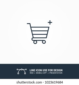 icon add item shooping cart