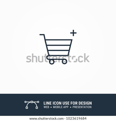 icon add item shooping cart