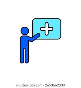 Icon a additional, isolated against a clean background.
