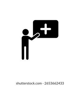 Icon a additional, isolated against a clean background.
