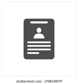 icon address book. with white background. Vector symbol are used for websites, mobile apps