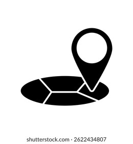 Icon a address, isolated against a clean background.