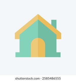 Icon Address. related to Healthcare symbol. flat style. design editable