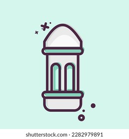 Icon Adhan. related to Eid Al Fitr symbol. islamic. ramadhan. simple illustration