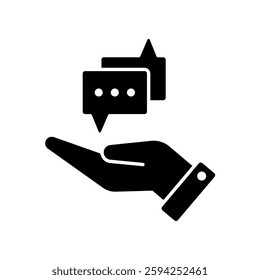 Icon a advice, isolated against a clean background.