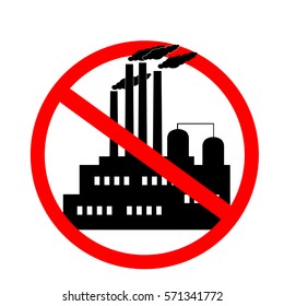ícone contra a poluição do ambiente. para a natureza pura, contra a globalização