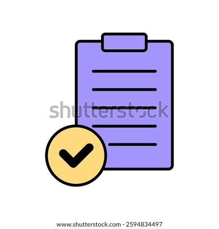 Icon a agreement, isolated against a clean background.