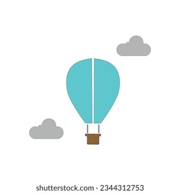 Design der Symbolluftballon-Vorlage Trendsetter