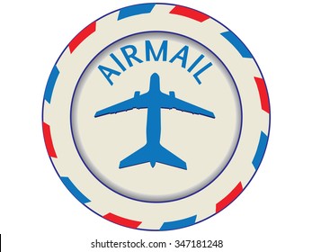 icon air mail.Vector