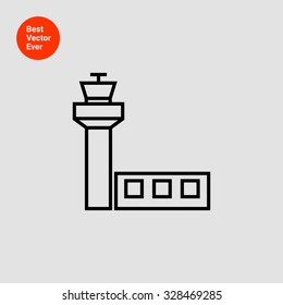 Icon of air terminal building