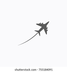 Icon of Airplane.