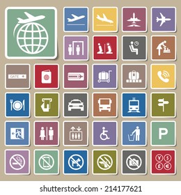 Icon Airport set