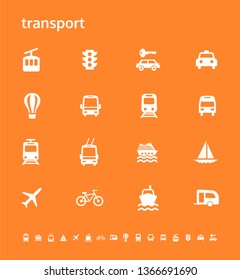 Icon airport set. Vector illustrations with airport and trip simbols.