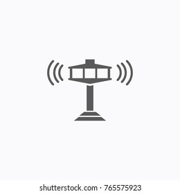 Icon of Airport Traffic Signal Tower.