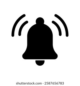 Icon a alarm, isolated against a clean background.