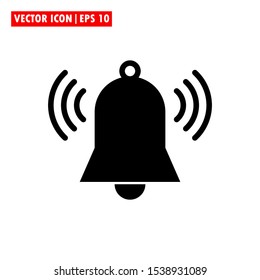 icon alarm vector simple design line fill glyph
