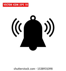 icon alarm vector simple design line fill glyph