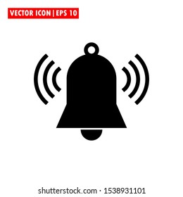 icon alarm vector simple design line fill glyph