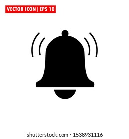 icon alarm vector simple design line fill glyph