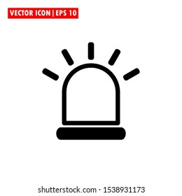 icon alarm vector simple design line fill glyph