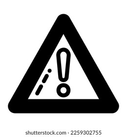 Icono de alerta Ilustración puede utilizarse para la información de la aplicación web, etc