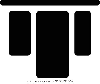 icon align suitable for ui or ux website or mobile app