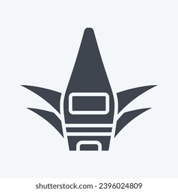 Icon Aloe Vera Gel. related to Cosmetic symbol. glyph style. simple design editable. simple illustration