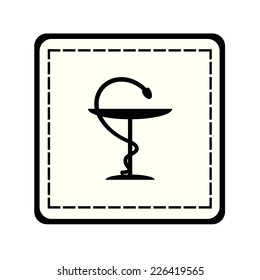 icon of an  ambulance emblem