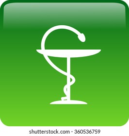 icon of an  ambulance emblem