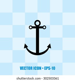 Icon of Anchor For Mobile & Web. Eps-10.