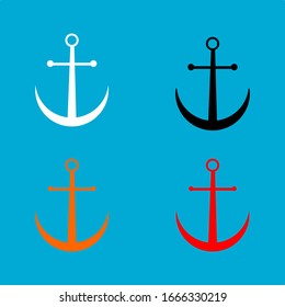 Icon Anchor . tool ship