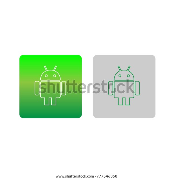 icon android apps.\
vector design template