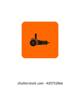 Icon angle grinder.